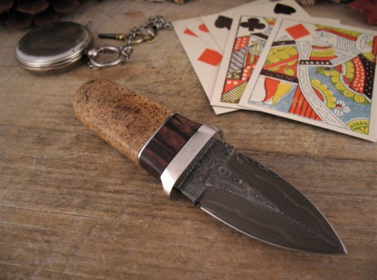 Herb Derr - Dagger Neck Knife - Magnetic Sheath