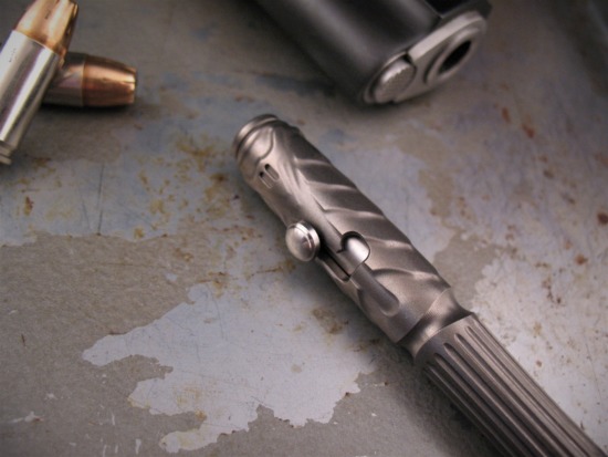 Rike Knife - Tactical Bolt Action Pen - Titanium - Image 3