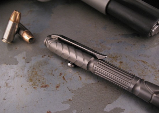 Rike Knife - Tactical Bolt Action Pen - Titanium - Image 2