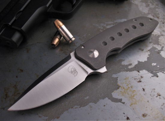 Steve Karroll - Rare One-Off Drop Point Flipper