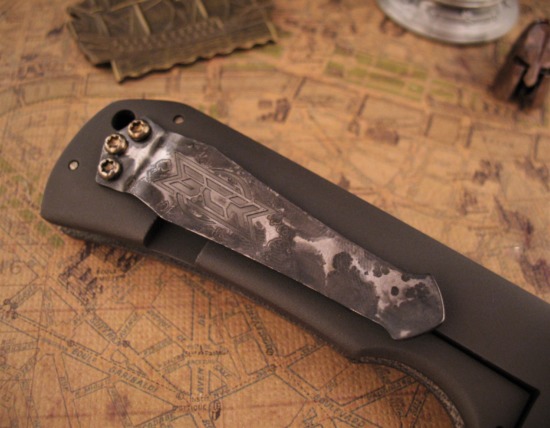 Billy Cho - Custom SanJi Framelock Flipper - Tanto - Image 7