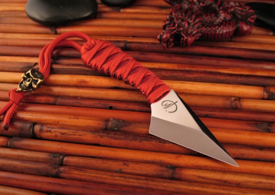 Denis Mura - Custom Kiridashi EDC - w/Leather Sheath