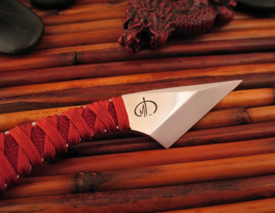 Denis Mura - Custom Kiridashi EDC - w/Leather Sheath - Image 2