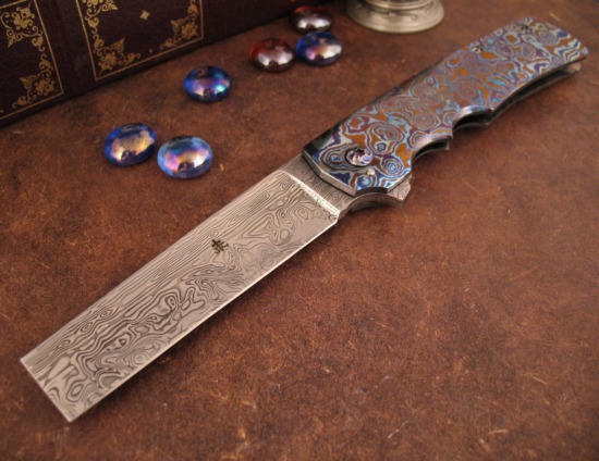 Jason Clark - Razor Flipper - Solid Timascus