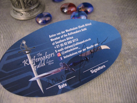 Anton van der Westhuizen - Boudicca Flipper - Twin Timascus Pockets - Image 9