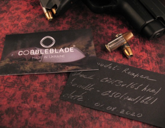 COBBLE Blade - NEW Model - The Reaper - CPM 3V - Image 8