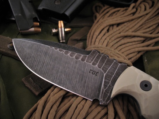 Ken Vehikite / Black Roc Knives - Custom Grunt - Kerambit Style - Image 2