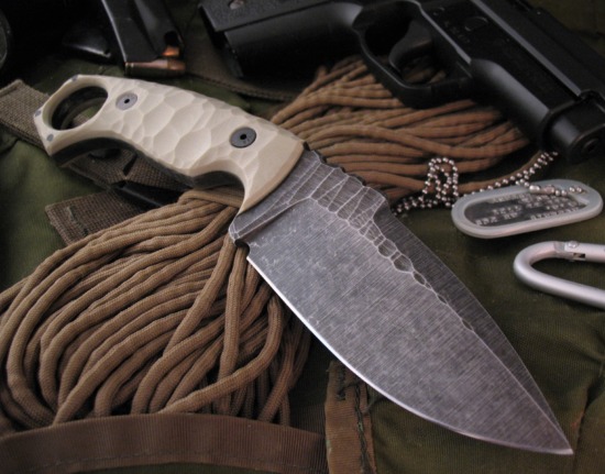 Ken Vehikite / Black Roc Knives - Custom Grunt - Kerambit Style - Image 6