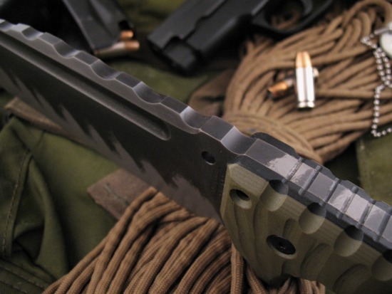 Miller Bros. Blades - Rare Custom M-32 Tanto - Upgraded Sheath - Image 3