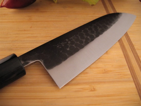 Hiragatake - Hand Forged Santoku - San Mai Steel - Image 2
