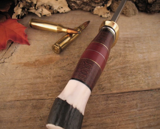 Mike Malosh - Straight Stag Hunter - Hand Forged - Convex Ground - Image 3