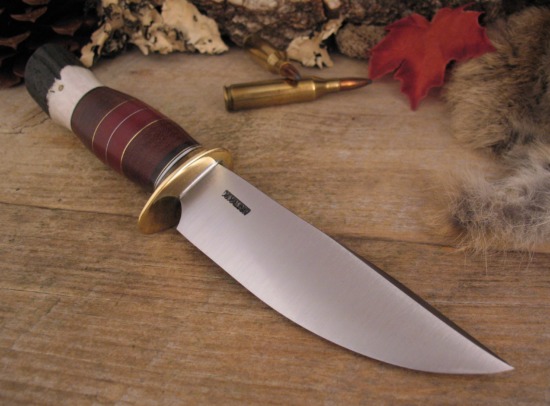 Mike Malosh - Straight Stag Hunter - Hand Forged - Convex Ground