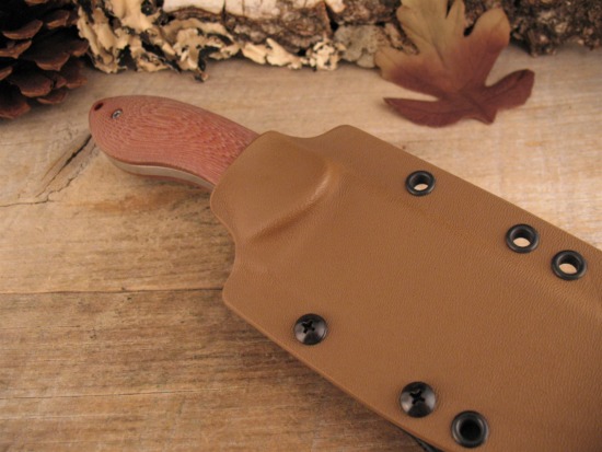 Matt Caldwell - NEW Model 2/5 Ltd - Tan Micarta - Image 6