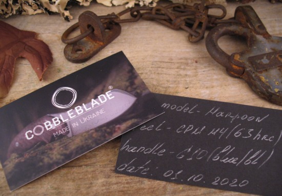 COBBLE Blade - Harpoon Camp Knife - CPM M4 - Image 7