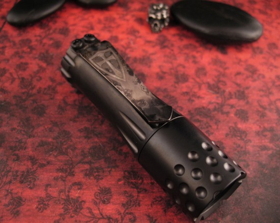 Mitch Lum / Dawson Machine - Murdered Out Malihini - Rare Ti DLC w/Steel Flame Clip