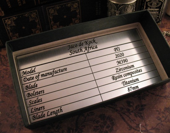 Jaco de Kock - Presentation PL1 - M390 - Zirconium - Image 8