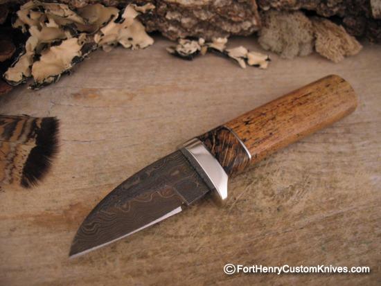 Herb Derr - Hand Forged - Neck Knife w/Magnetic Sheath