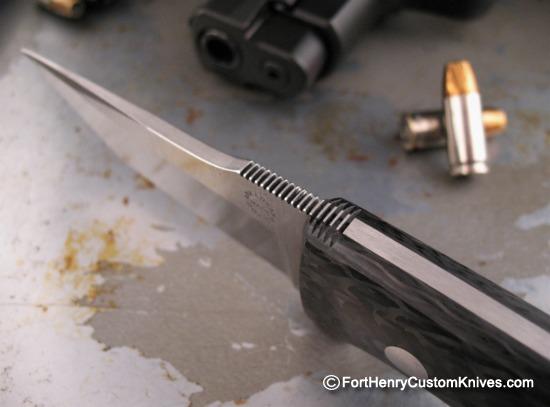 Bob Dozier - Rare New Model - Urban Tactical Tanto - Carbon Fiber - Image 3