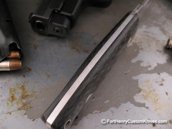 Bob Dozier - Rare New Model - Urban Tactical Tanto - Carbon Fiber - Image 4