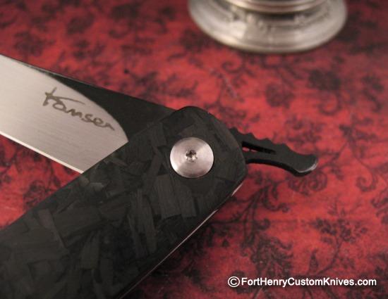 Kansei Matsuno - Large Friction Folder - GLow In The Dark Carbon Fiber - Image 3