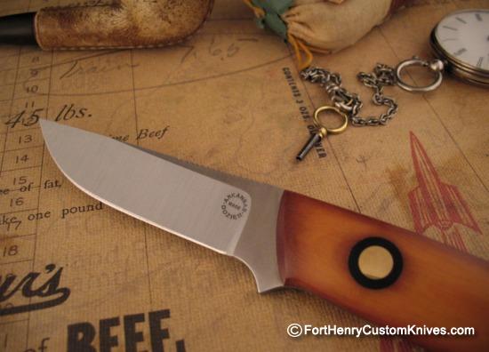 Bob Dozier - Custom Slim Outdoorsman - Rare Vintage Westinghouse Micarta - Image 2