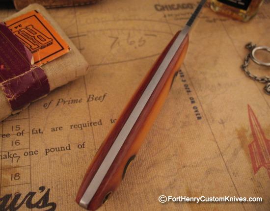 Bob Dozier - Custom Slim Outdoorsman - Rare Vintage Westinghouse Micarta - Image 5