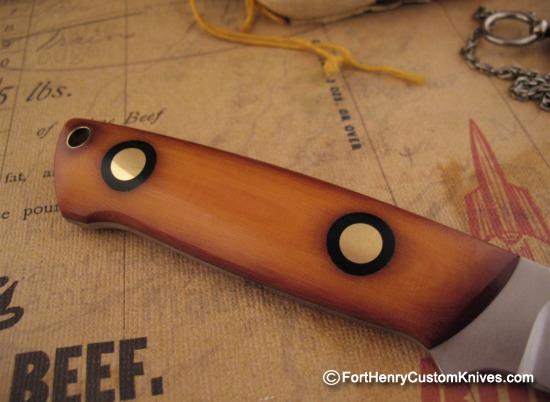 Bob Dozier - Custom Slim Outdoorsman - Rare Vintage Westinghouse Micarta - Image 4