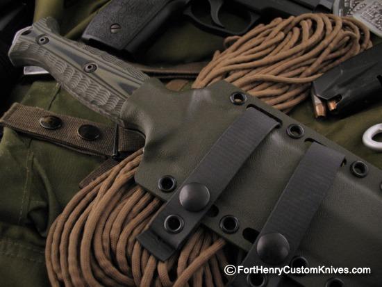 Ken Vehikite / Black Roc Knives - Custom Reaver - Combat Dagger - Image 7