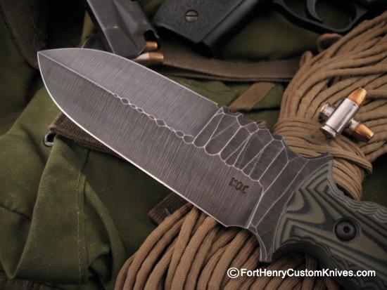 Ken Vehikite / Black Roc Knives - Custom Reaver - Combat Dagger - Image 2