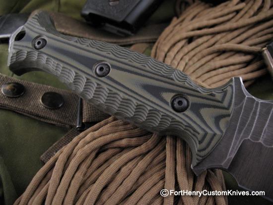 Ken Vehikite / Black Roc Knives - Custom Reaver - Combat Dagger - Image 4