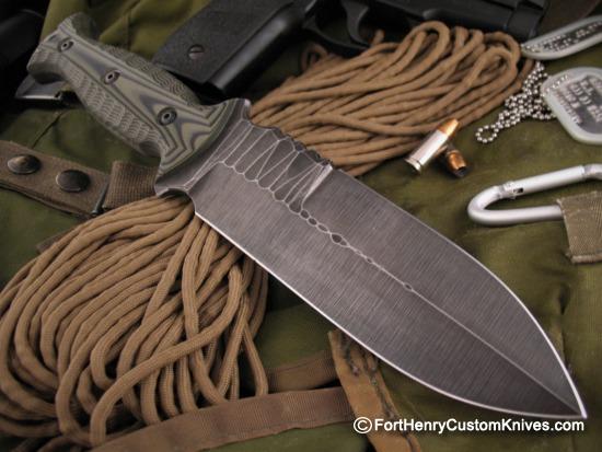 Ken Vehikite / Black Roc Knives - Custom Reaver - Combat Dagger - Image 6