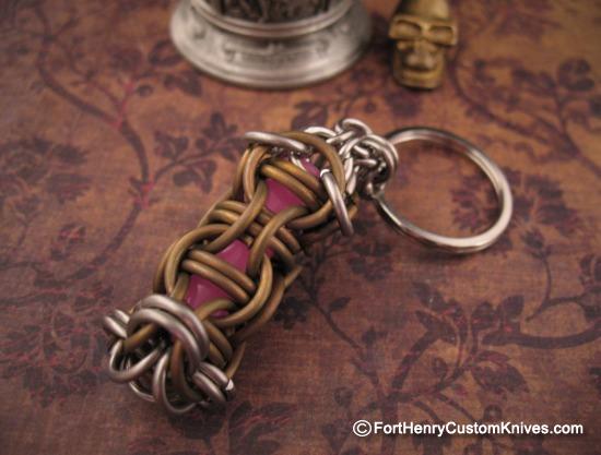Cory Martin - Glow in the Dark Keychain - Titanium