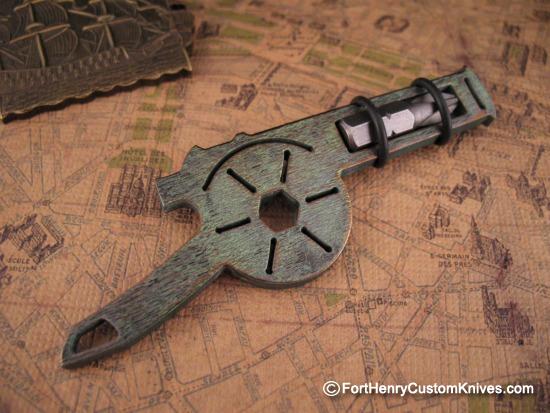 Fort Henry Custom Knives - Ti Cannon - Bottle Opener / Multi Tool