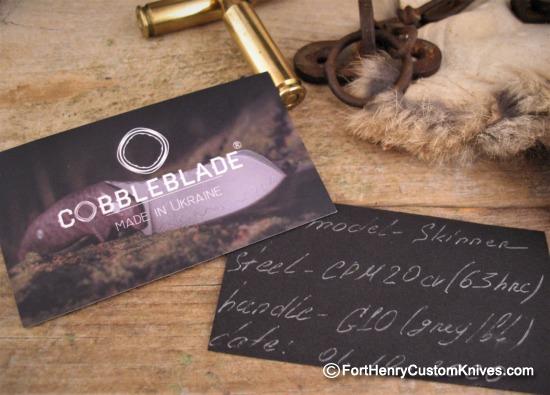 COBBLE Blade - Rare Custom Skinner - CPM 20CV - Image 7