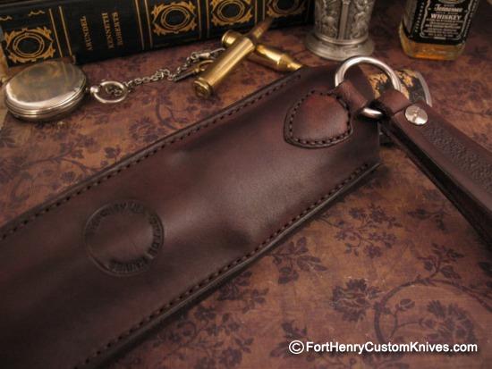 Georgi Menchev - Custom Camp Knife - Maple Burl - Image 7