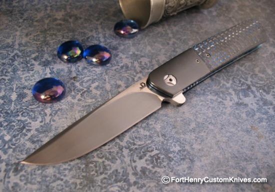 JD van Deventer - Pinstripe Deluxe Flipper - Zirconium Bolsters