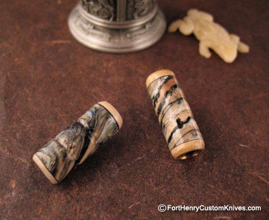 Fine Turnage Productions - Wooly Mammoth Molar Lanyard Bead - Choice