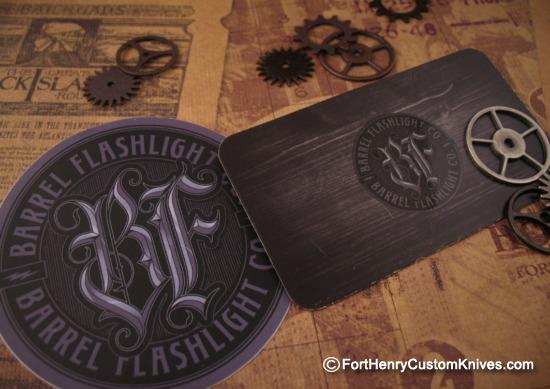 Barrel Custom Flashlight - Custom Copper M2JN - Zirconium Accents - Image 6