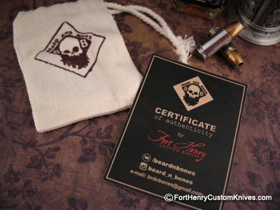 Beard & Bones - Bronze 3D Dog Tag - One Shot, One Kill - Image 5