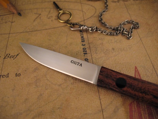 Hiroaki Ohta - Gentleman's Belt Knife - Ironwood - Image 2