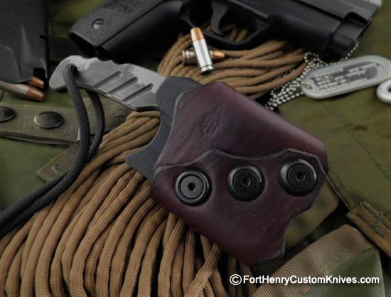 Miller Bros. Blades - Custom Belt Knife - Kiridashi - Leather / Kydex - Image 6