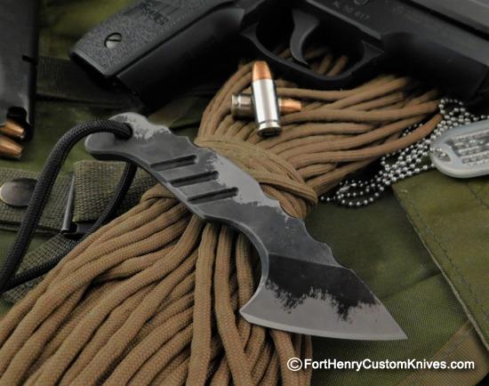 Miller Bros. Blades - Custom Belt Knife - Kiridashi - Leather / Kydex