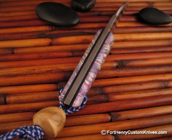 Raymond Johnson - Custom Wharcliff Personal - Stainless Damascus - Image 4
