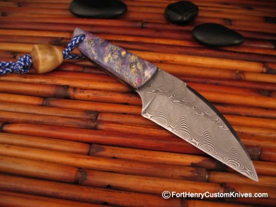 Raymond Johnson - Custom Wharcliff Personal - Stainless Damascus - Image 6