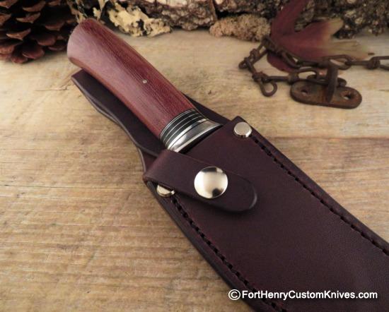 Mike Malosh - Hand Forged Skinner - Stainless Guard - Image 7