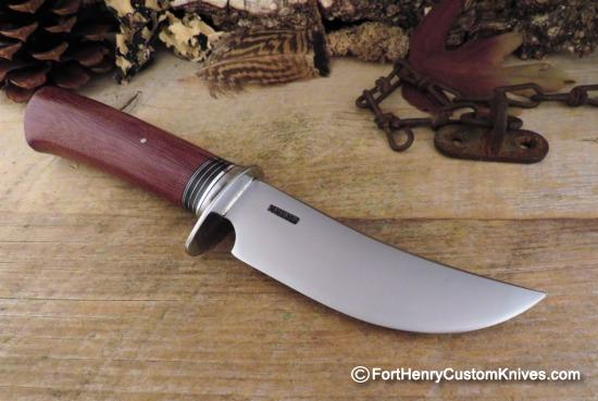 Mike Malosh - Hand Forged Skinner - Stainless Guard