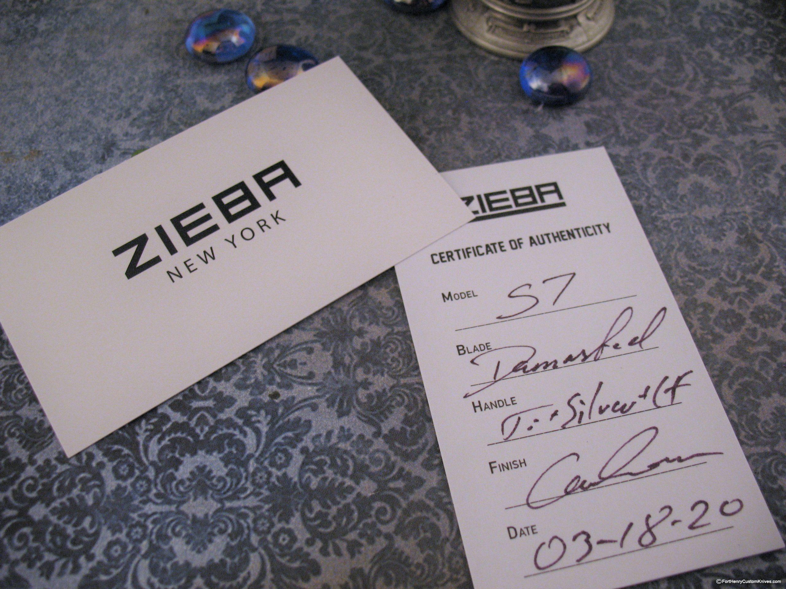 Michael Zieba - Customized S7 - Damasteel - Koi Inlay/Etch - Image 9