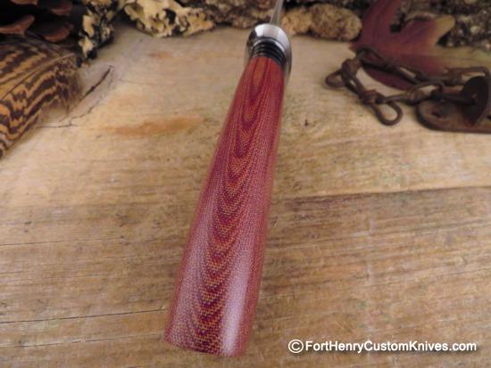 Mike Malosh - Hand Forged Skinner - Stainless Guard - Image 3