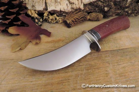 Mike Malosh - Hand Forged Skinner - Stainless Guard - Image 6