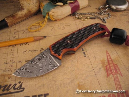 Raymond Johnson - Custom Buckshot - Stainless Damascus